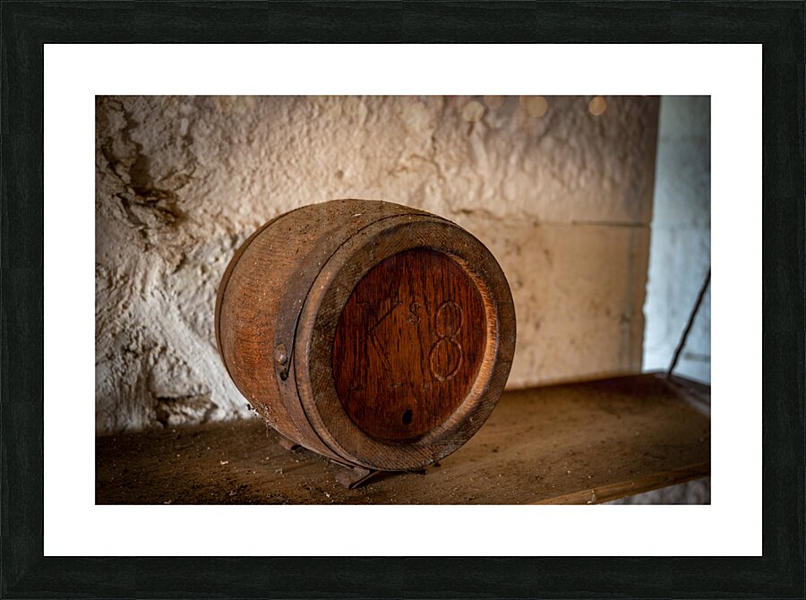 Fortress Relic: Fort Niagara Storage Barrel Picture Frame print