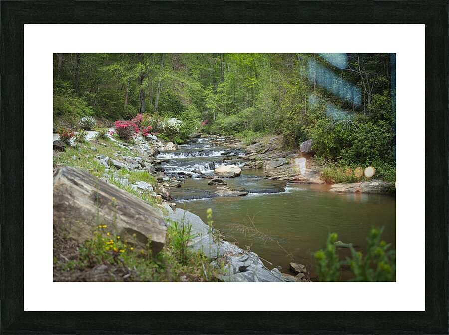 Flowing Tranquility Picture Frame print