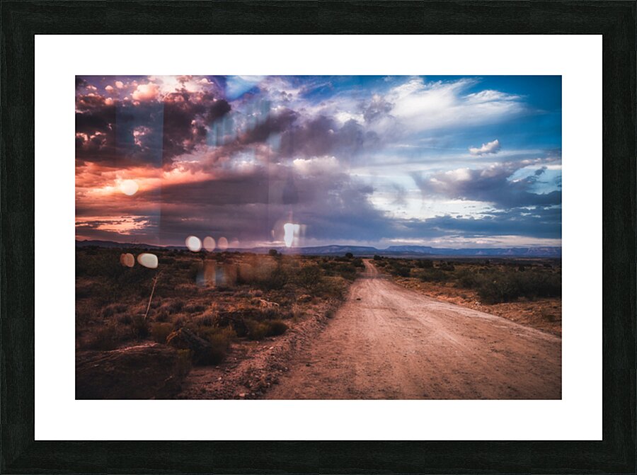 Pathway To Celestial Convergence Picture Frame print