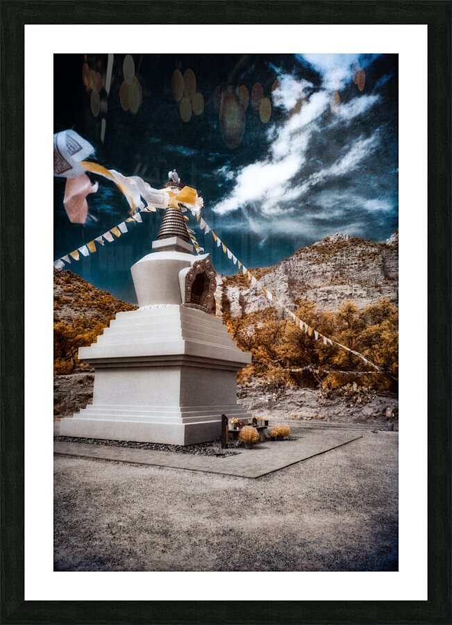 Tranquil Reverie Over Ethereal Landscapes Picture Frame print