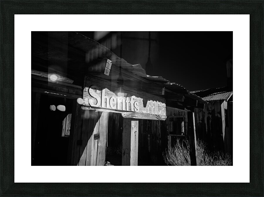 Shadows in Timber Picture Frame print