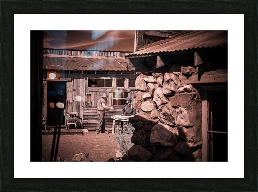 Conversation of Textures Picture Frame print