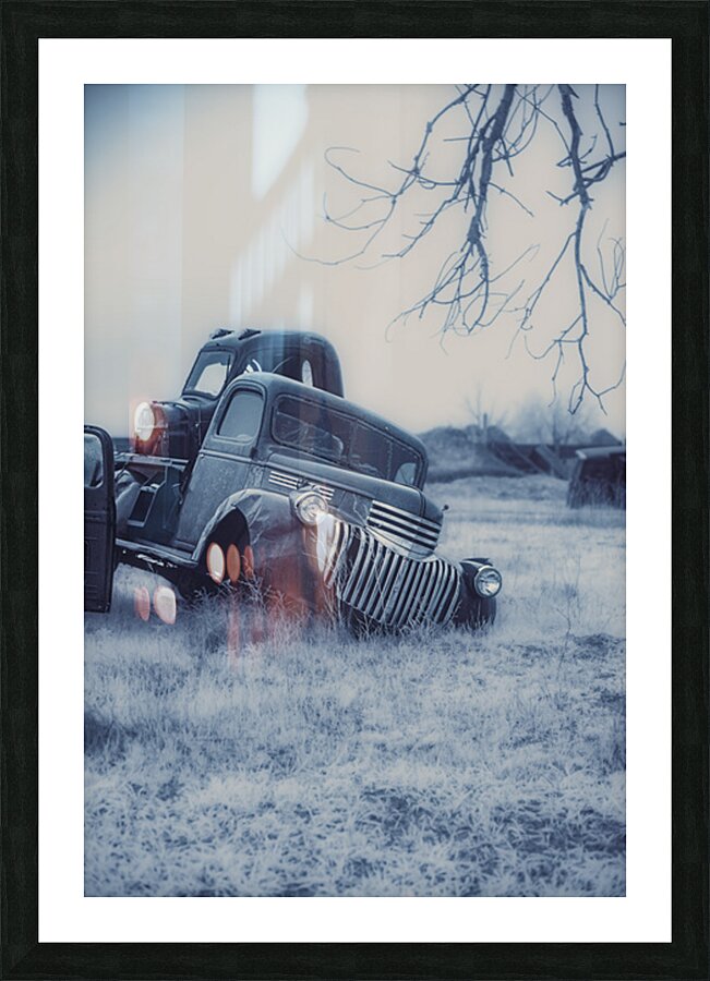 Rustic Relic   Giving a Lift Picture Frame print