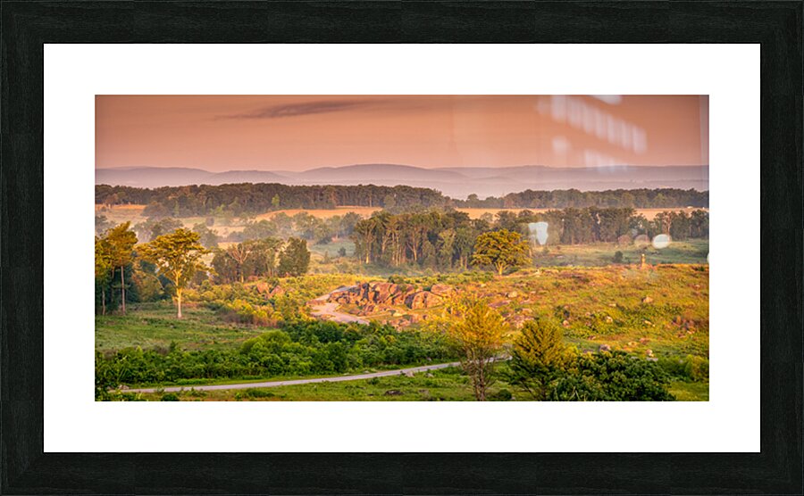 The Devils Den Dawn Picture Frame print