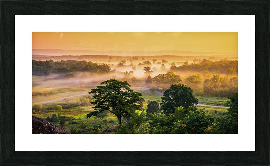 Foggy Bottom Picture Frame print