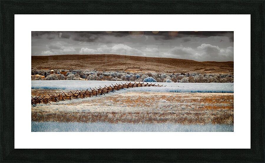 Timeless Boundary at Gettysburg Picture Frame print