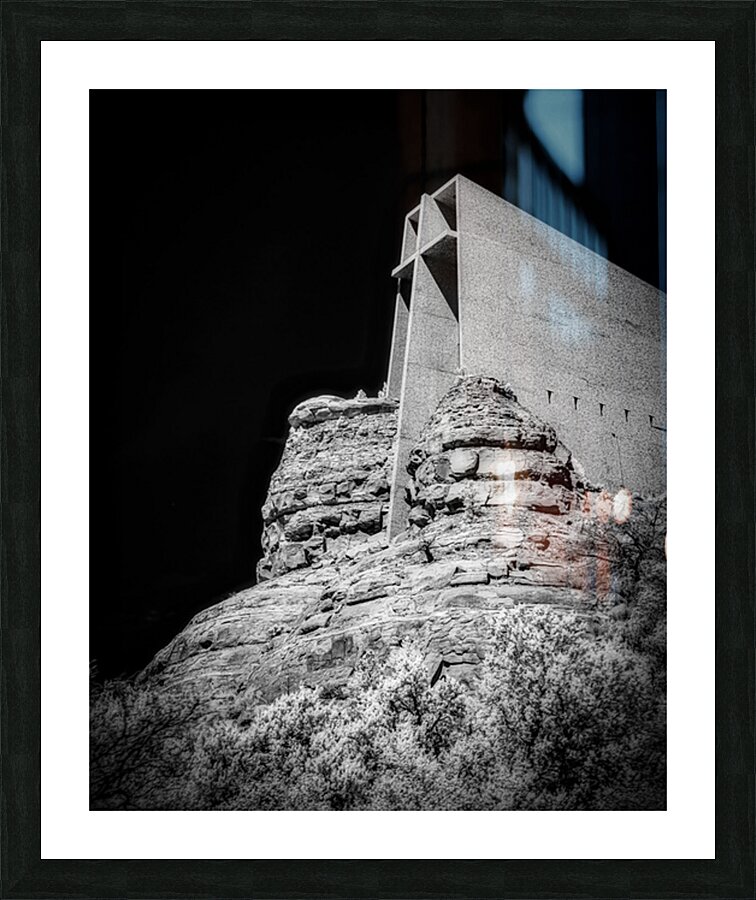 Sacred Lines in Rocky Silence Picture Frame print