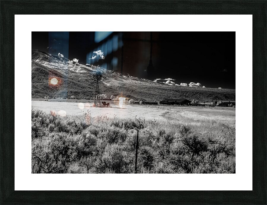 Realm of Whispering Horizons Picture Frame print