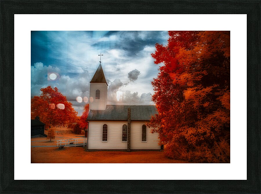 Sacred Copper: A Churchs Dream Picture Frame print