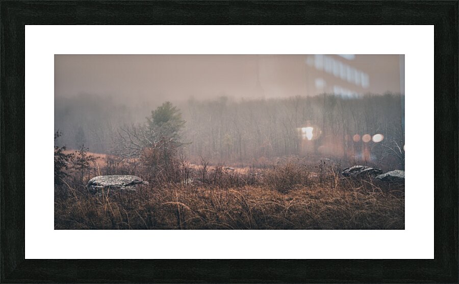 Winters Whispers Picture Frame print