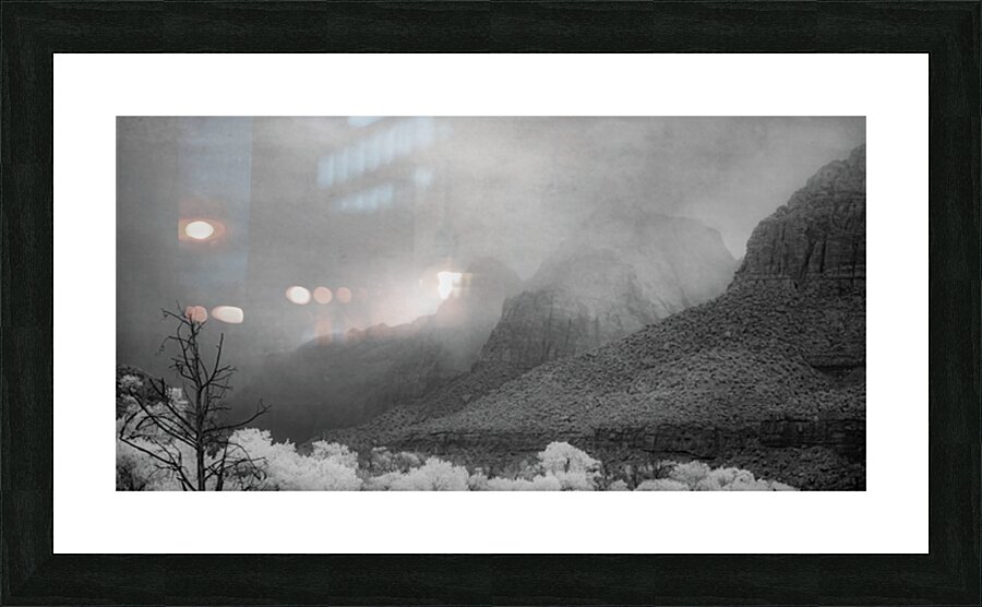 Mountain Light Symphony Picture Frame print