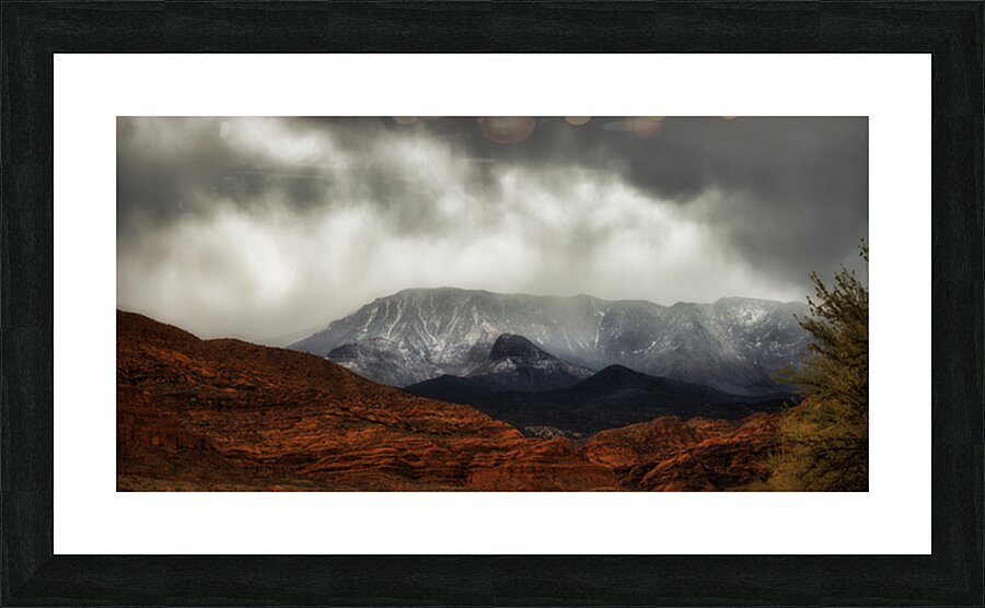 Mountain Storm Majesty Picture Frame print
