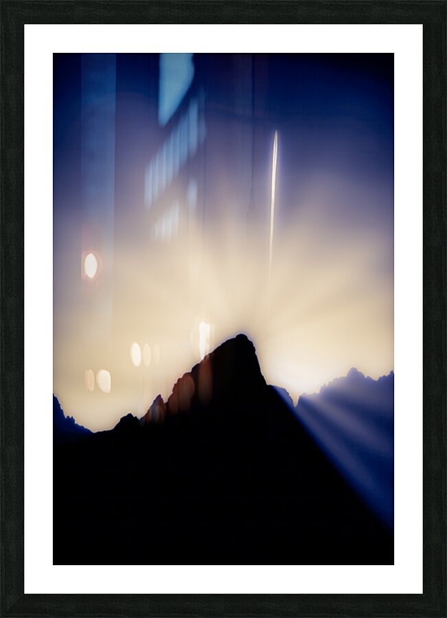 Sacred Lights Passage Picture Frame print