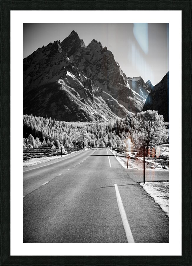 Mountains Evening Serenade Picture Frame print