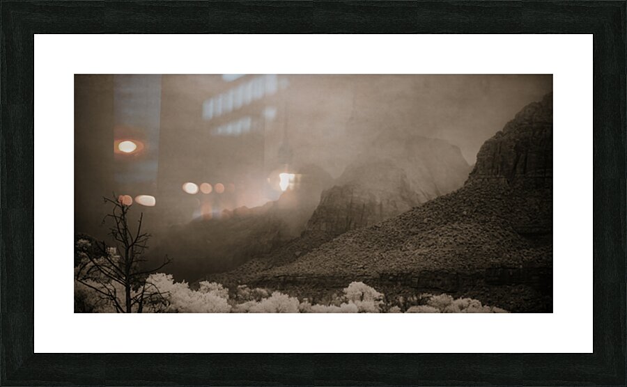 Mountain Light Symphony Picture Frame print