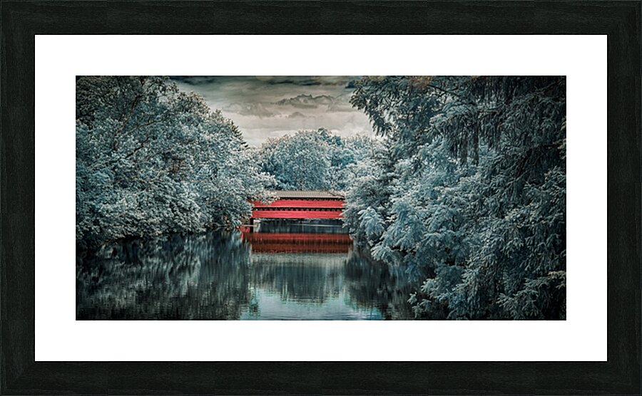 The Bridge That Leads Inward Picture Frame print