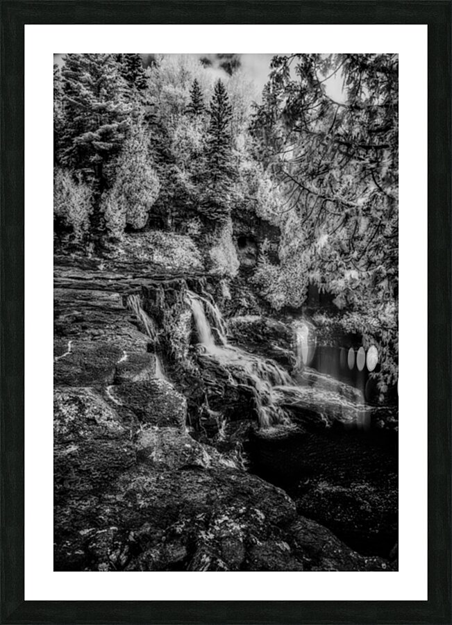 Hidden Sanctuary of the North Woods Picture Frame print