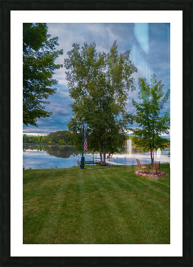 American Dreams by the Water Picture Frame print