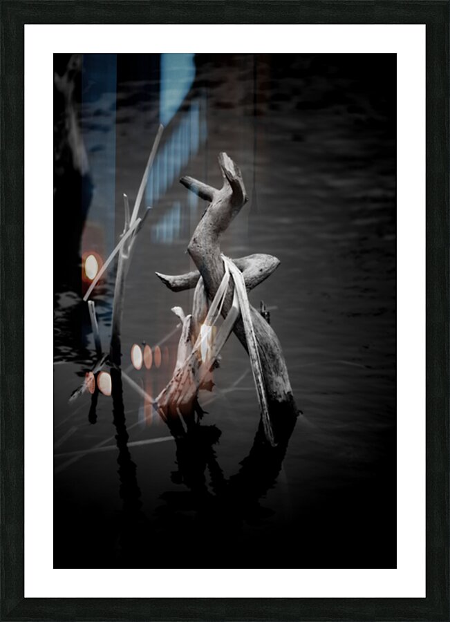 Sylvans Skeleton Waltz Picture Frame print