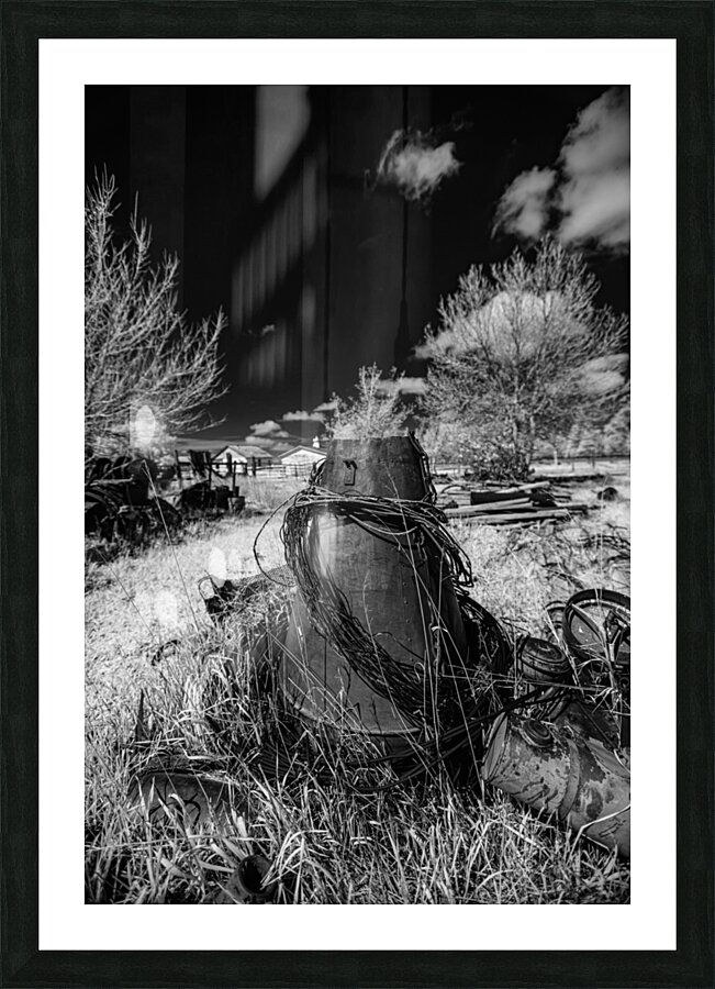 Nebraska Farm - 41 Picture Frame print