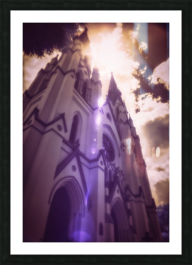 Infrared Cathedral Picture Frame print