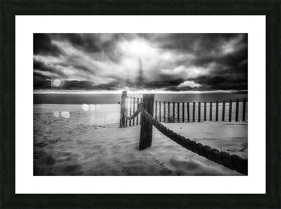 Stormy Silence Picture Frame print