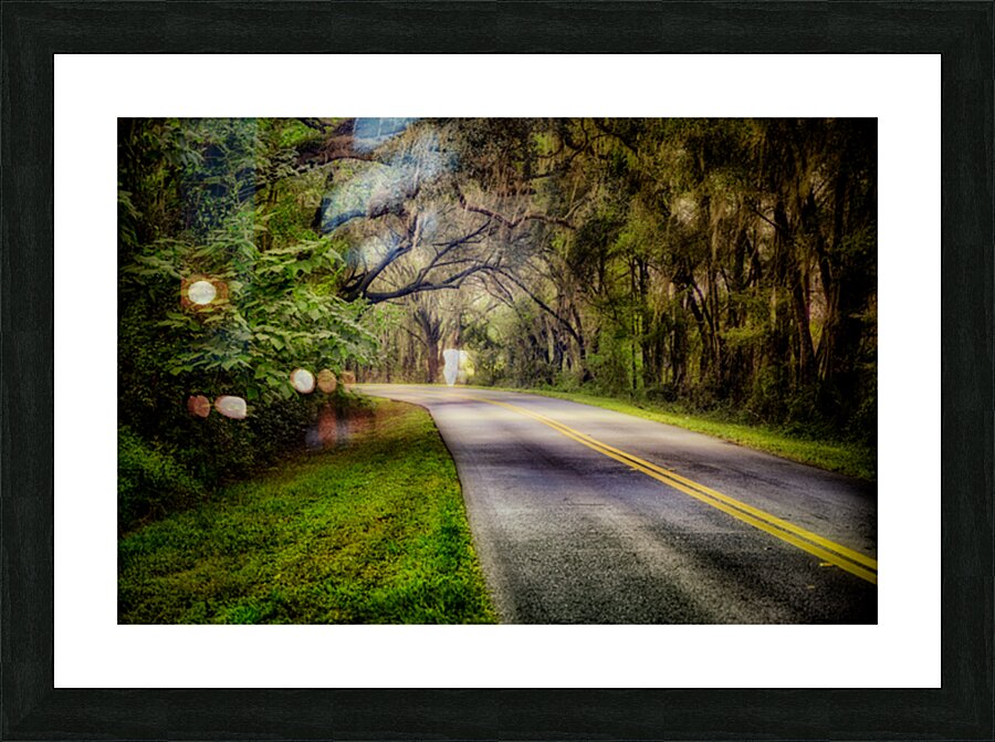 Around the Bend Picture Frame print