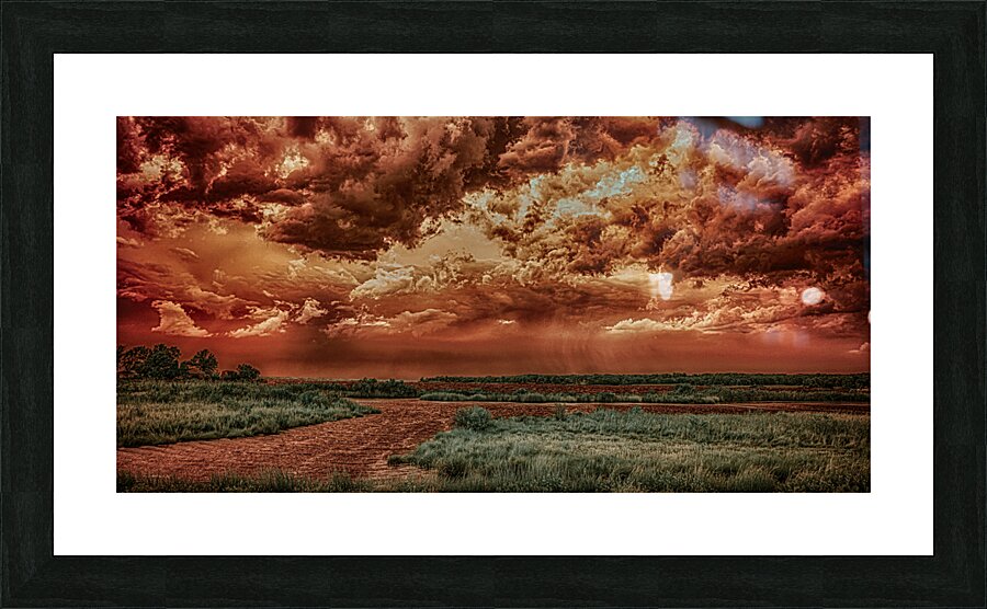 Grapevine Cove Storm Picture Frame print