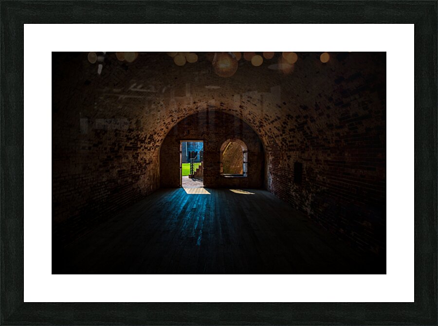 Between Worlds: Fort Macon Room Picture Frame print