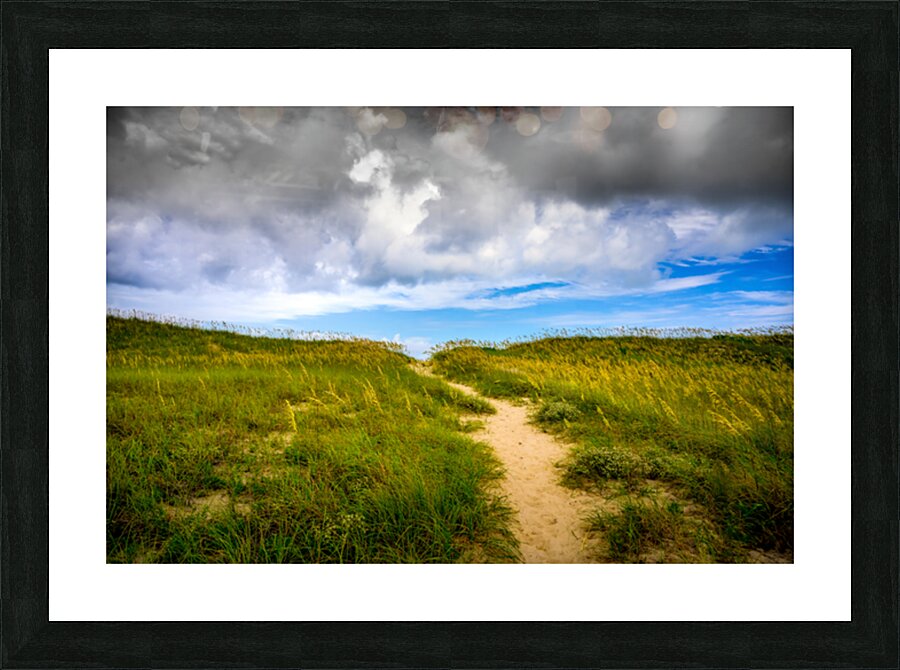 Dunes Invitation Picture Frame print