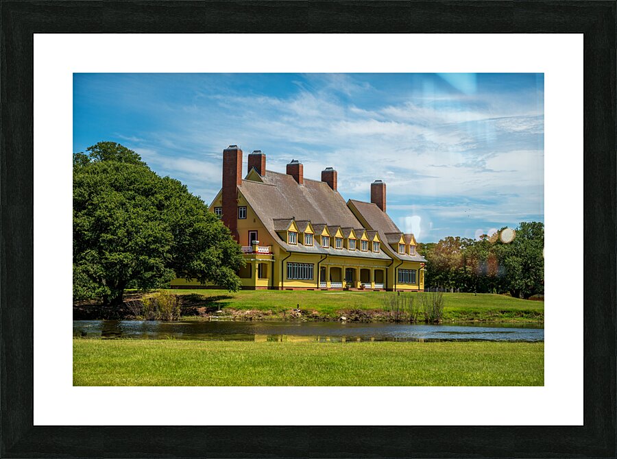 Exploring the Historic Whalehead Club: Beauty by the Seashore Picture Frame print