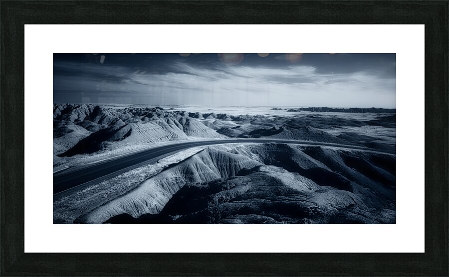 Ominous Road Picture Frame print