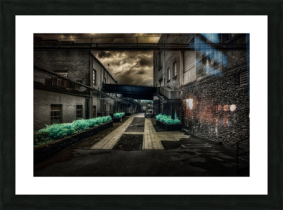 Echoes of History: Uncovering Lynchburgs Historic Bidding Drive at Jack Daniels Picture Frame print