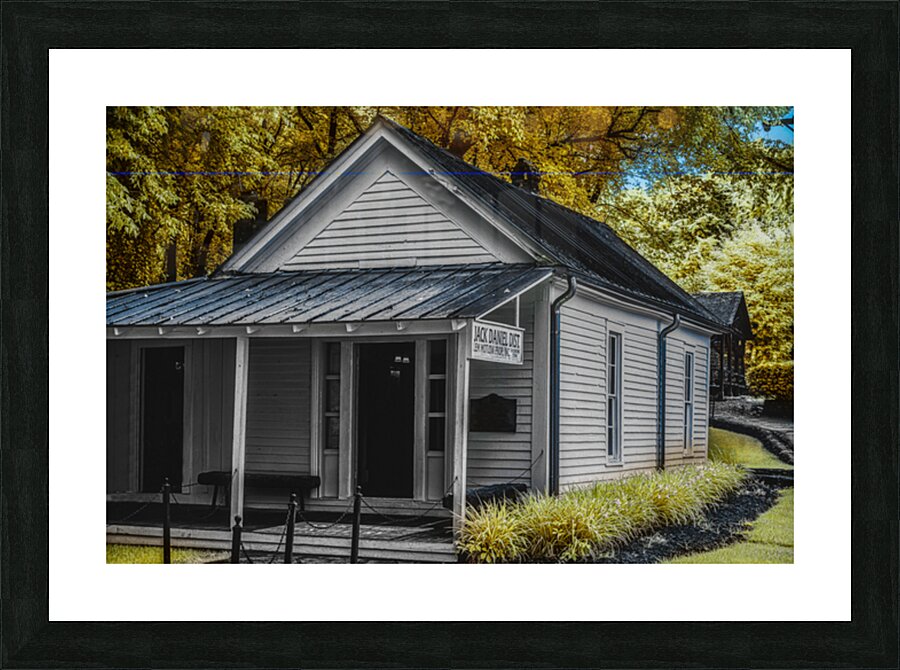 At the Heart of Whiskey: Exploring Jack Daniels Headquarters Picture Frame print