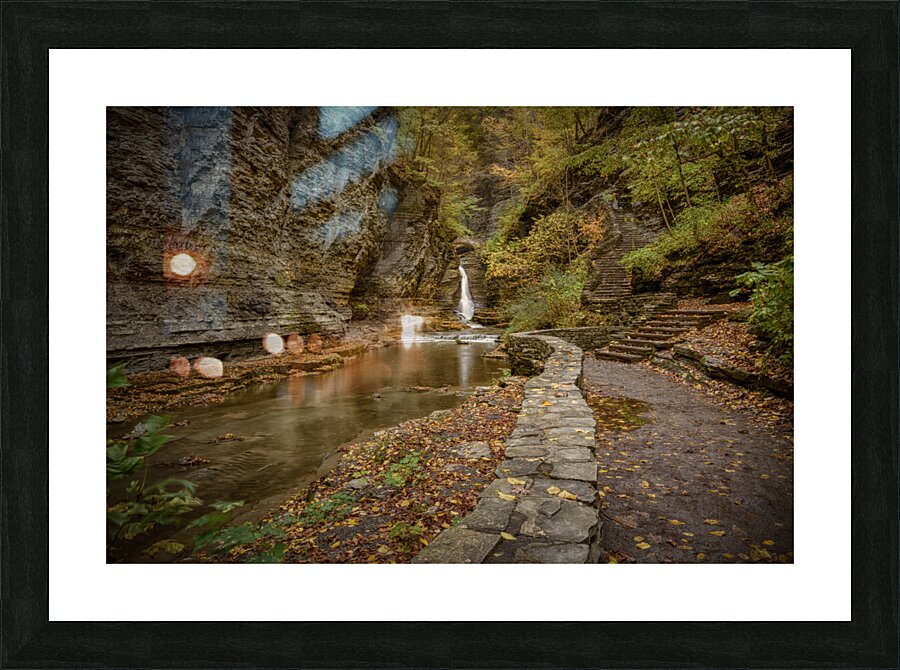 Flat Space Picture Frame print