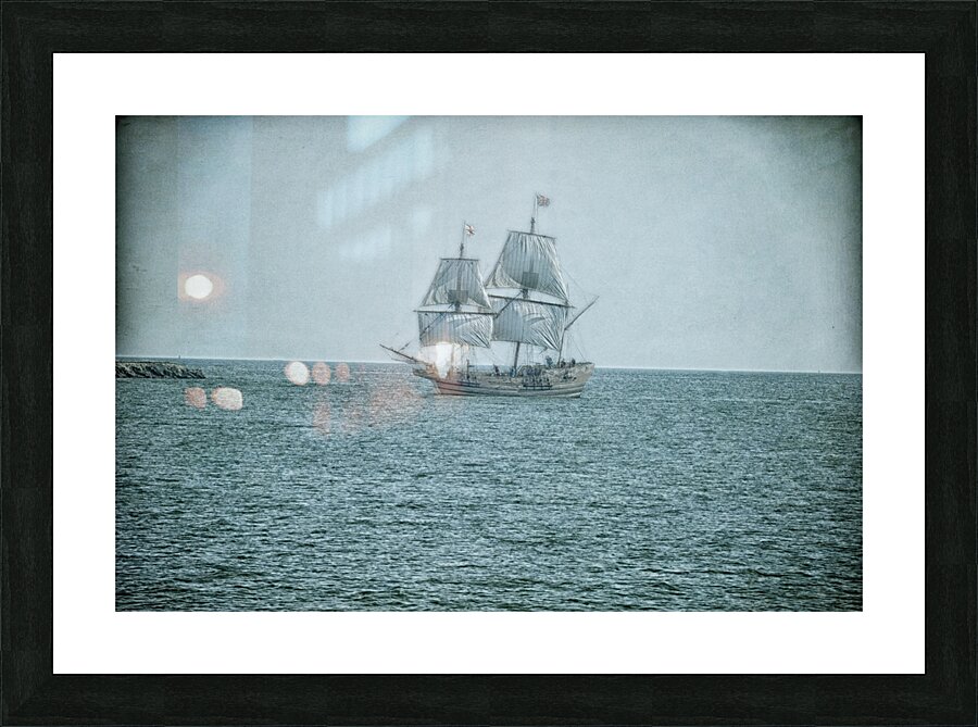 Masts Picture Frame print