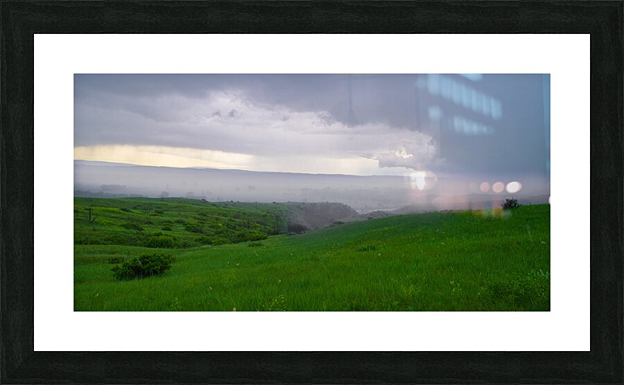 Stormy Skies Over Little Bighorn Picture Frame print
