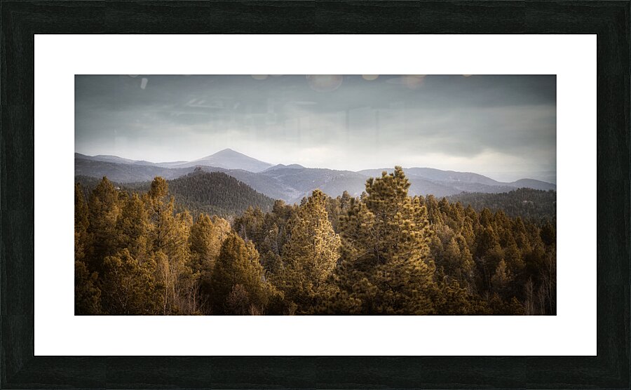 Mueller Aspen Series: Mountain View Picture Frame print