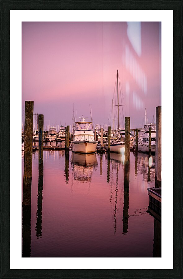 Love Afloat: Seascapes and Smiles in Beaufort North Carolina Picture Frame print