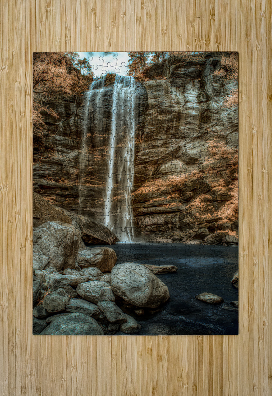 Copper Canopy Falls Dream World Images Puzzle printing