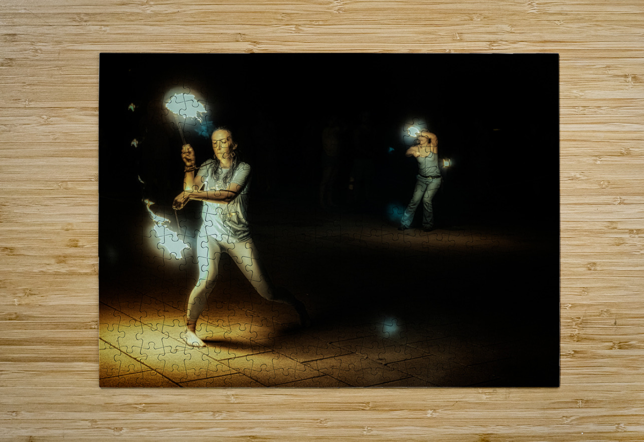 Fiery Grace in Motion Dream World Images Puzzle printing