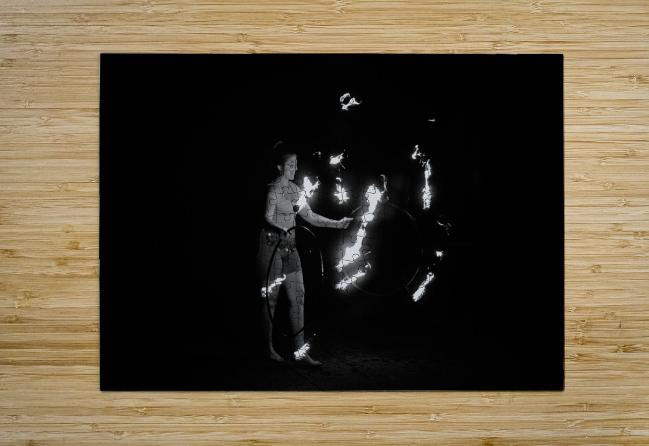 Fiery Dance of Joy Dream World Images Puzzle printing