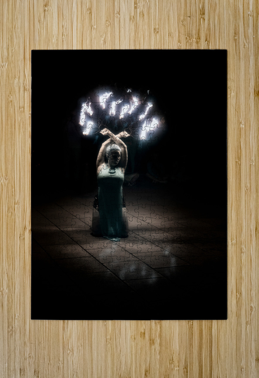 Primal Flames Dance Dream World Images Puzzle printing