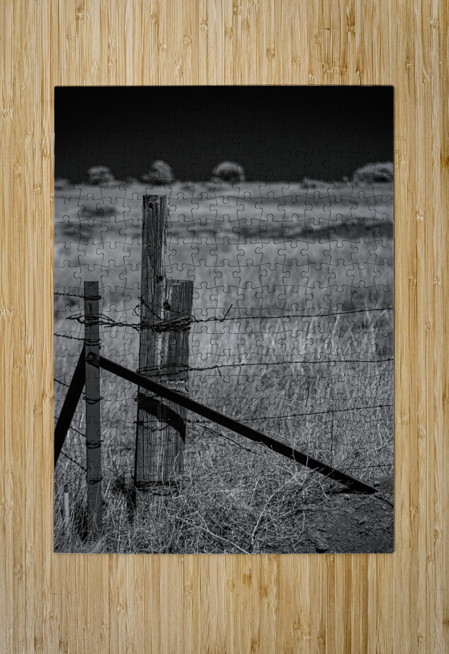 Echoes of Rural Isolation Dream World Images Puzzle printing