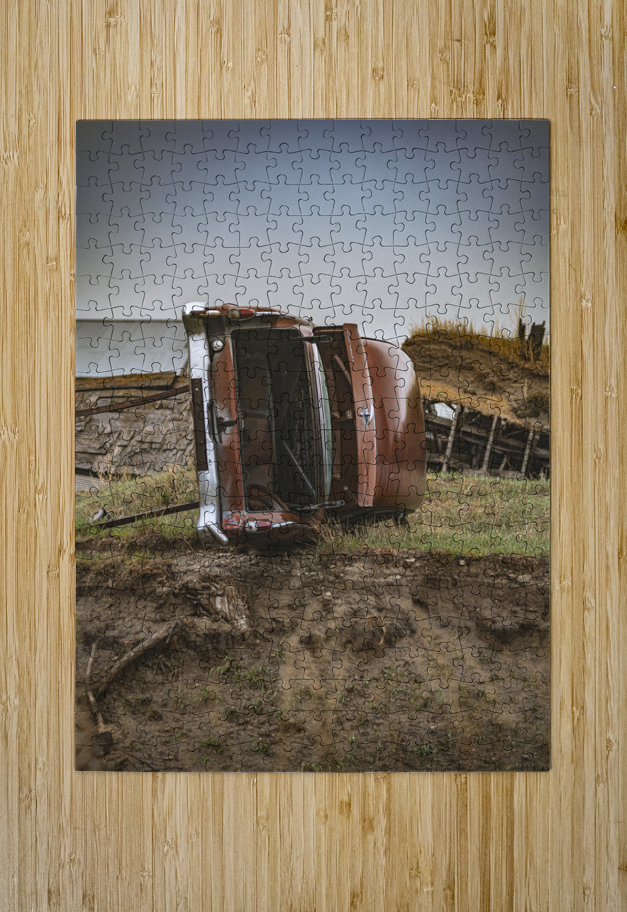 Rustic Relic - Top of the Hill Dream World Images Puzzle printing