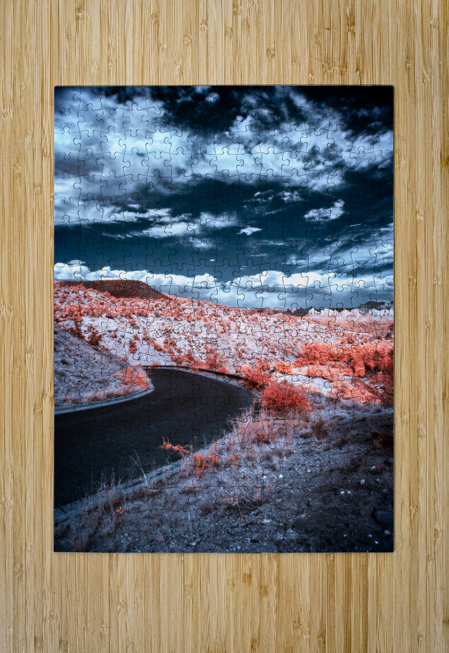 Dreamscape Pathway in Surreal Hues Dream World Images Puzzle printing