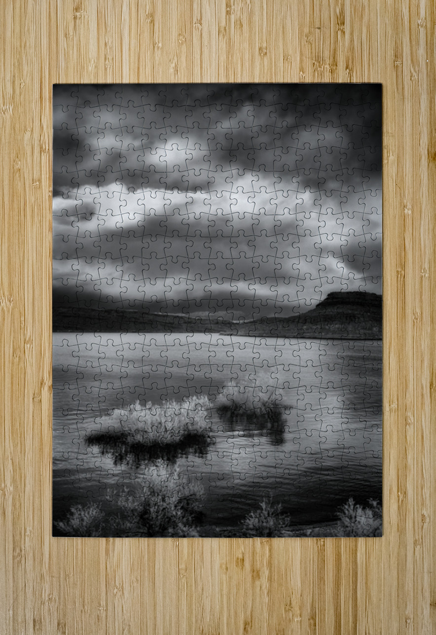 Desert Lake Storm Watch Dream World Images Puzzle printing