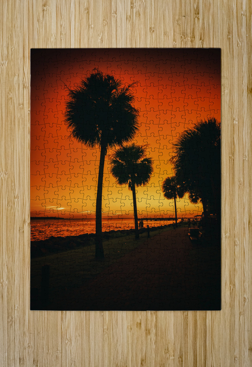 Sunset Stroll on Saint Simons Island Dream World Images Puzzle printing