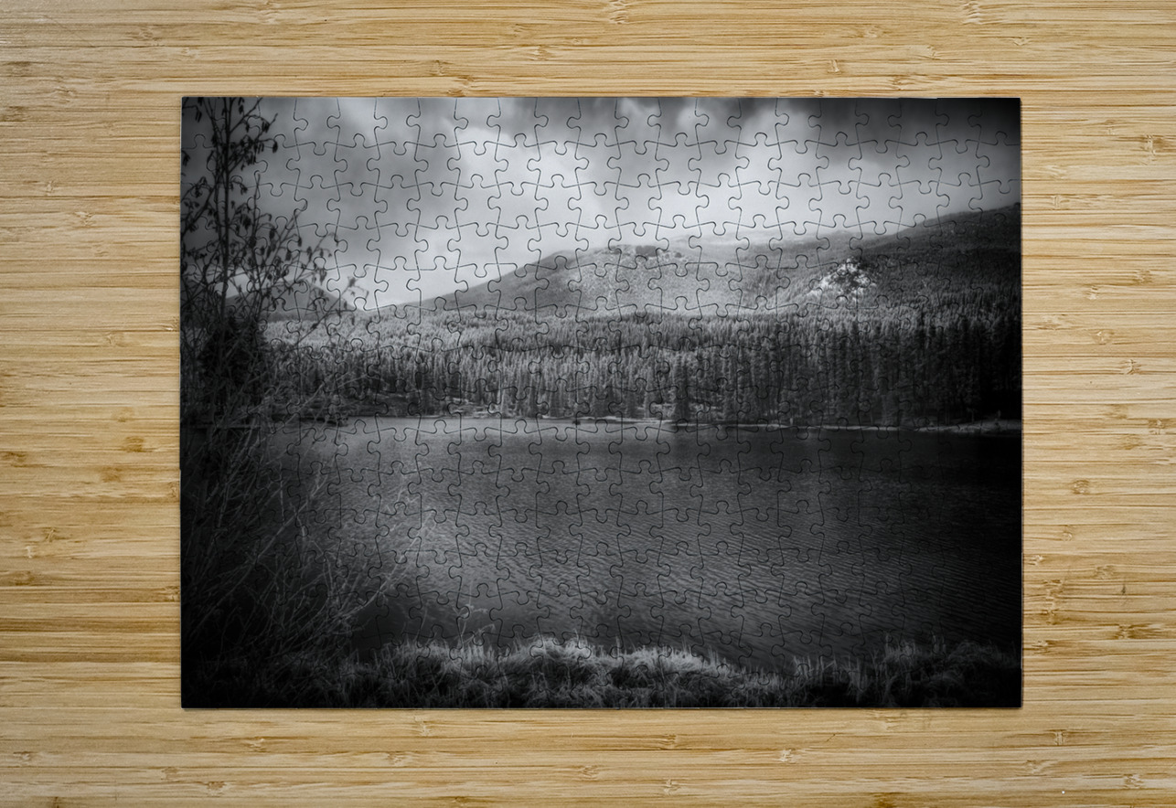 Mountain Melody: Sprague Lake Dream World Images Puzzle printing