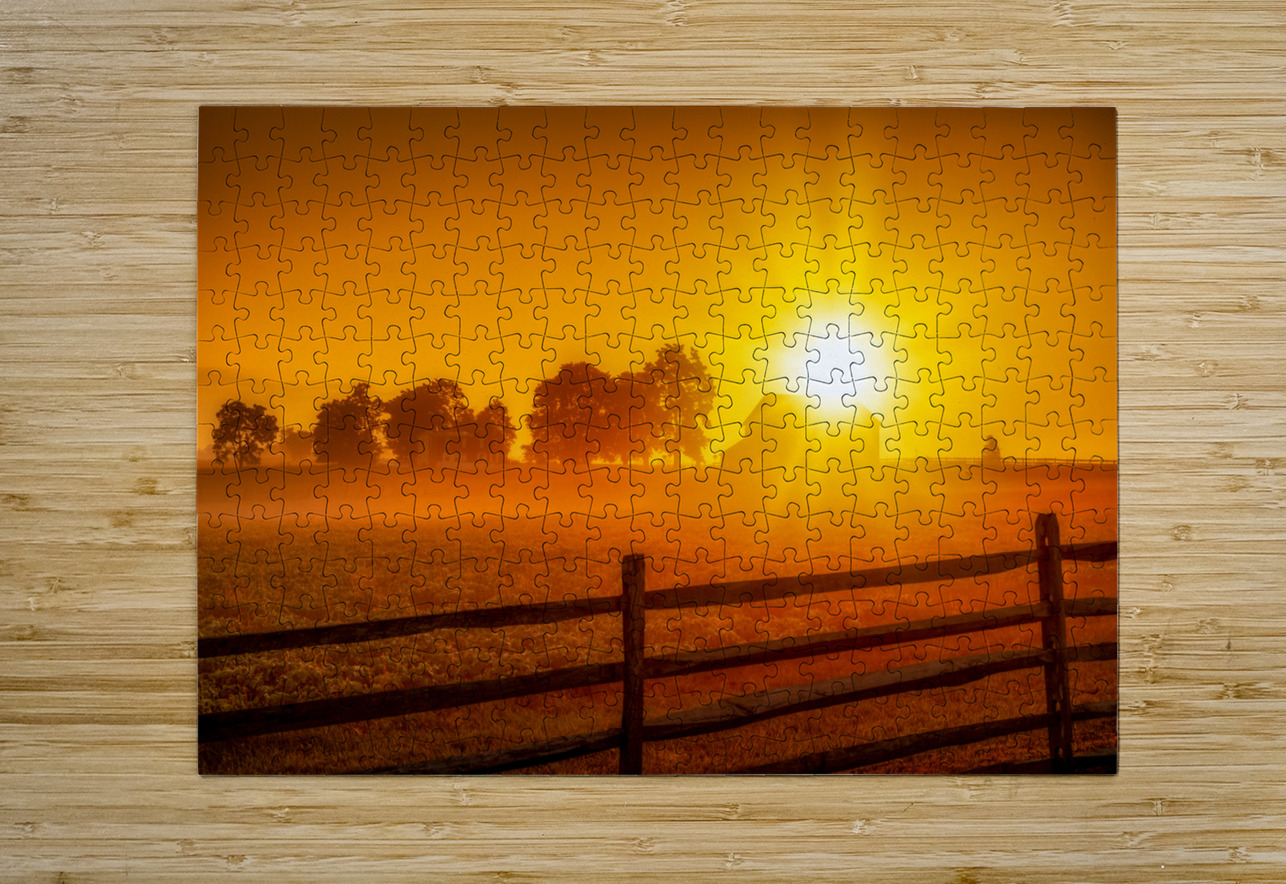 Sunny Farm Dream World Images Puzzle printing